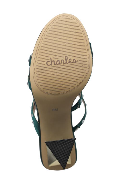 Charles By Charles David Kacia Slide Sandal In Jade