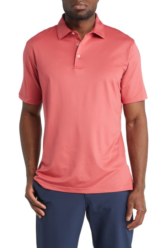 PETER MILLAR SOLID SHORT SLEEVE PERFORMANCE POLO