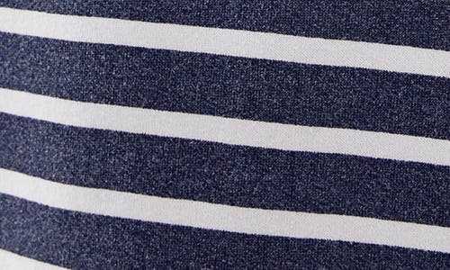 Shop Bdg Urban Outfitters Nyc 1990 Appliqué Stripe Long Sleeve Cotton Graphic T-shirt In Navy Stripe