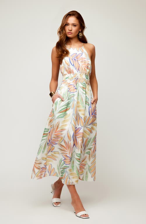 Shop Fifteen Twenty Eden Linen Sundress In Print