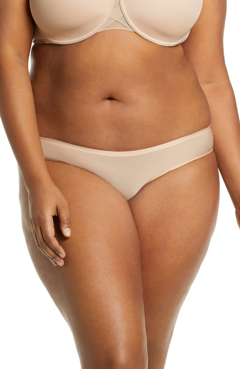 CHANTELLE LINGERIE Soft Stretch Bikini, Main, color, ULTRA NUDE
