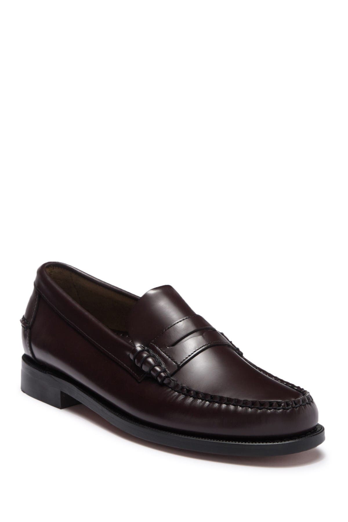 sebago penny loafers