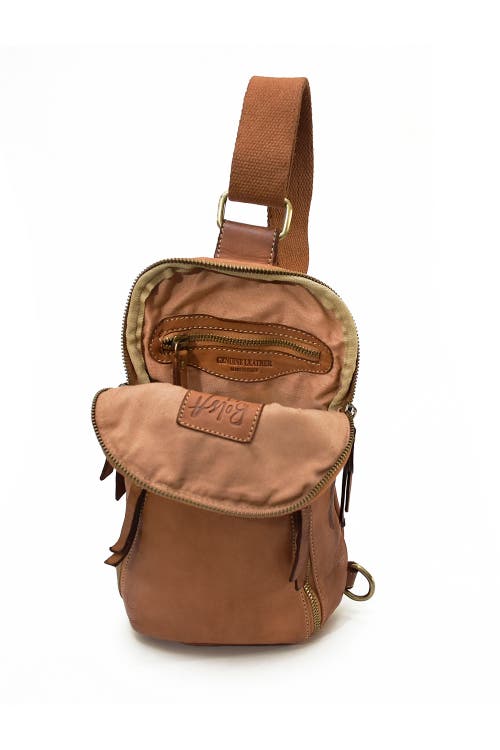Bolsa Nova Logan Sling In Cognac