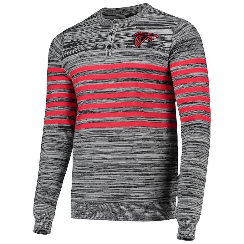 FOCO Men's Gray San Francisco 49ers Marled Knit Henley Long Sleeve T-Shirt Size: Small