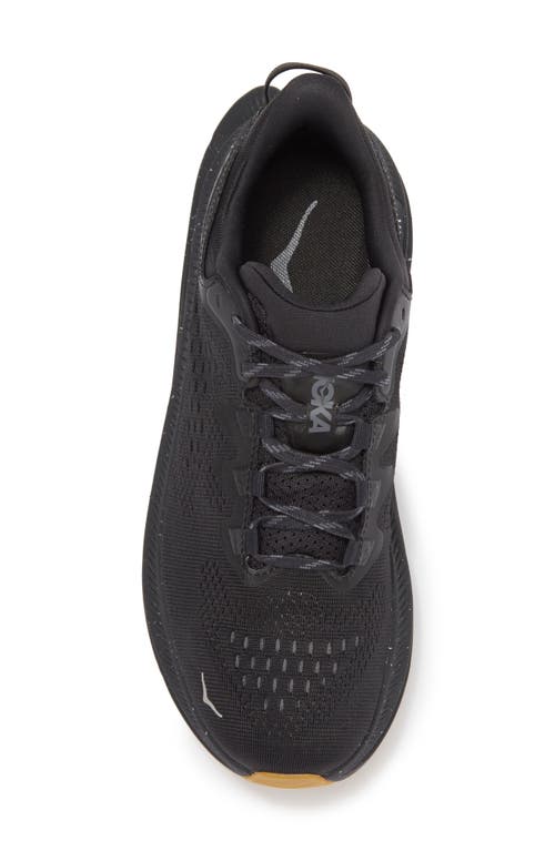 Hoka Kawana 2 Running Shoe In Black/black