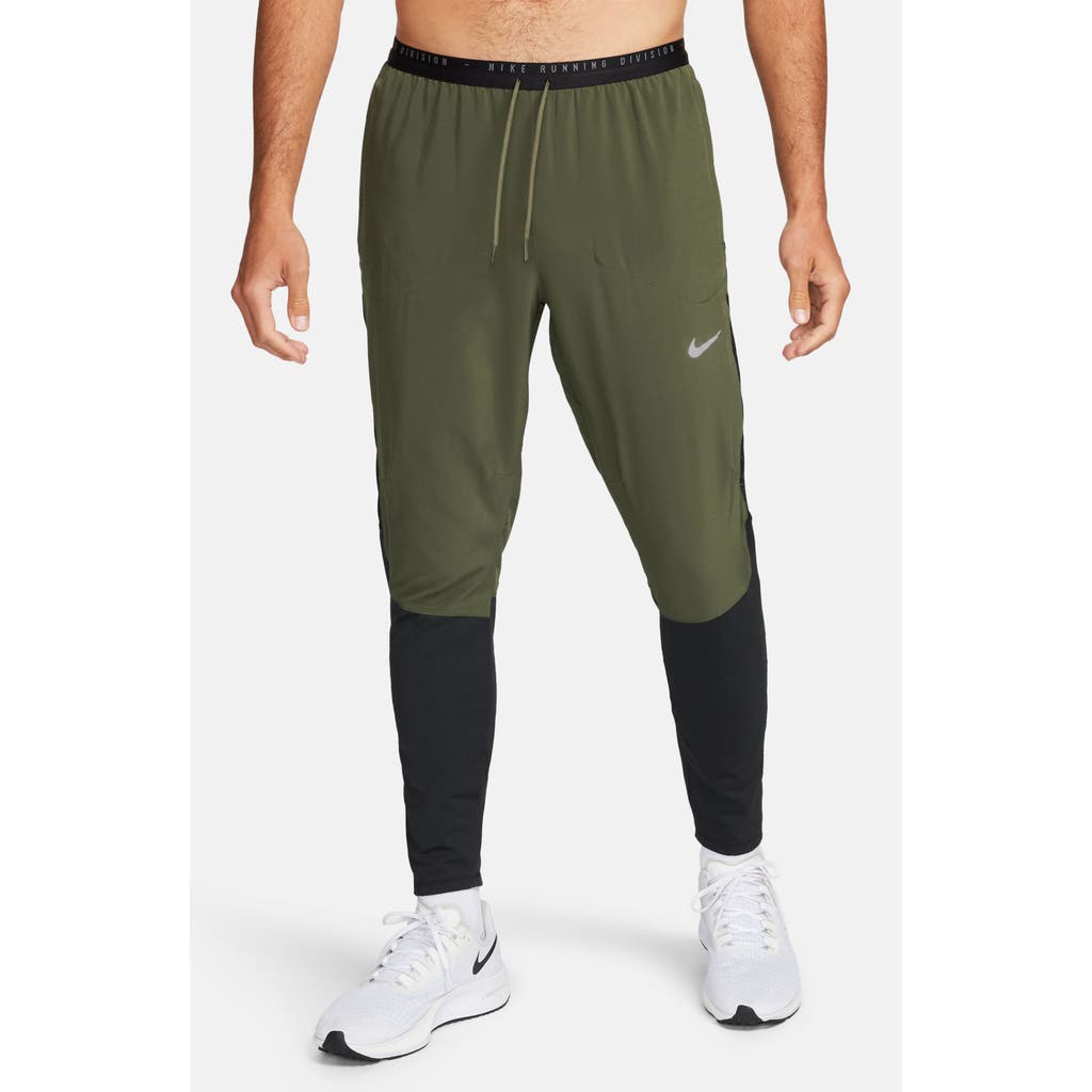 Nike Dri-fit Run Division Phenom Hybrid Running Pants In Green