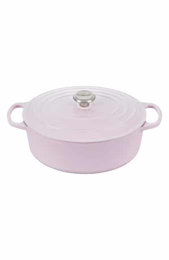 Le Creuset 9 Qt. Signature Round Dutch Oven w/Stainless Steel Knob - W –  Chef's Arsenal