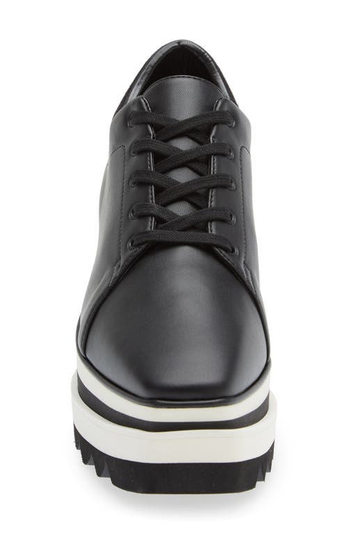 Shop Stella Mccartney Sneak-elyse Platform Sneaker In Black/white/navy