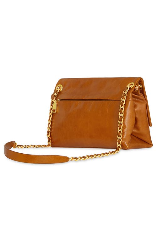 Shop Rebecca Minkoff Medium G Convertible Leather Shoulder Bag In Lounge