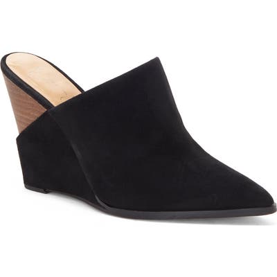 Jessica Simpson Helio Wedge Mule- Black