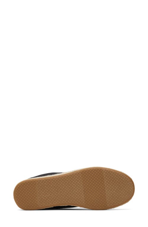 Toms Carolina 10020990 Espadrille Womens 8.5 Black Slip On Comfort Shoes Khd2717 In Black