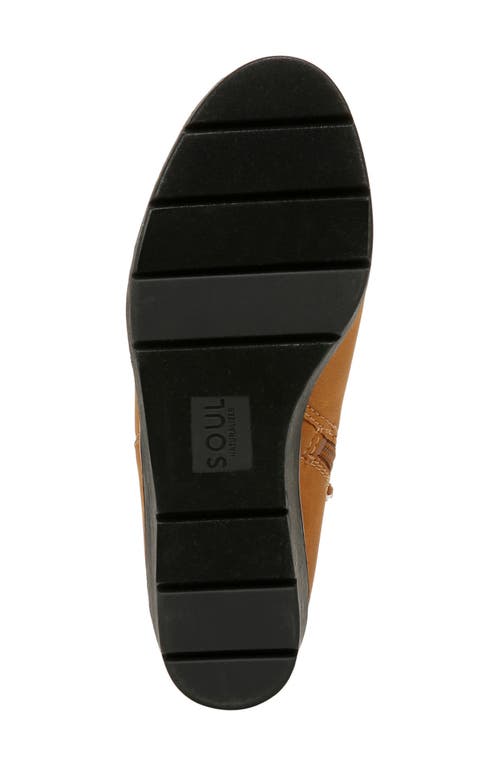 Soul Naturalizer Affirm Wedge Bootie In Light Toffee Faux Leather