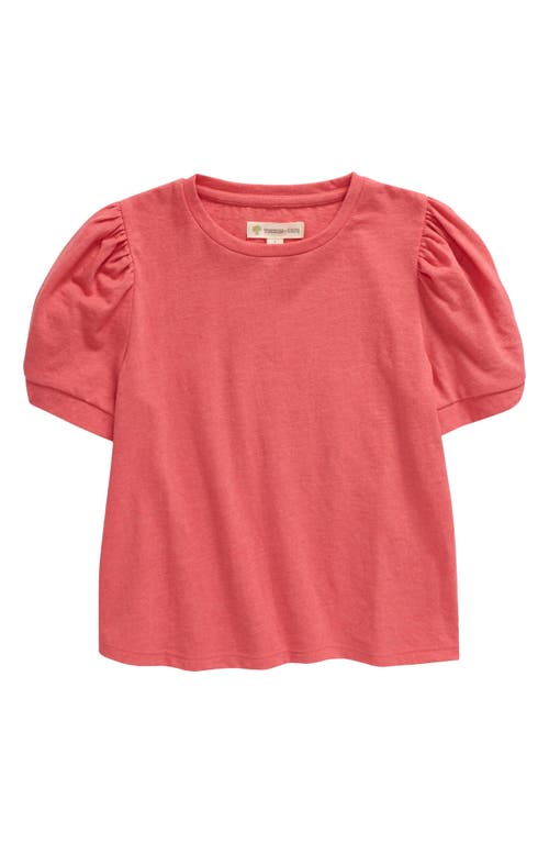 Shop Tucker + Tate Kids' Daily Puff Sleeve T-shirt In Pink Rapture