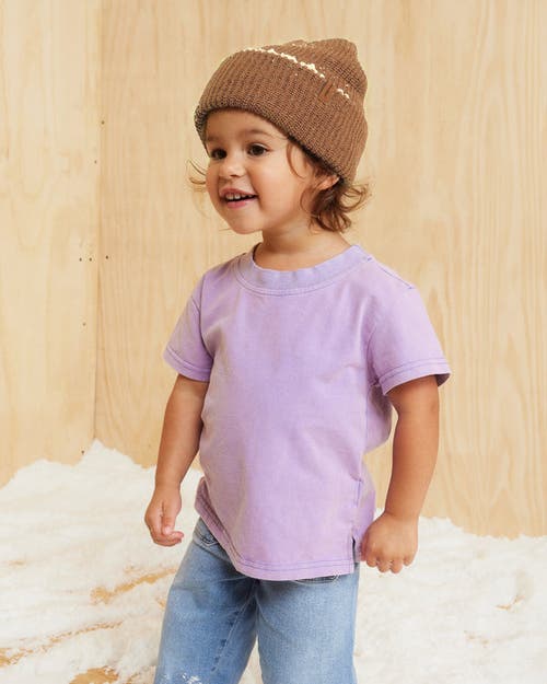 Hemlock Hawthorne Toddler Fleck Beanie In Sand