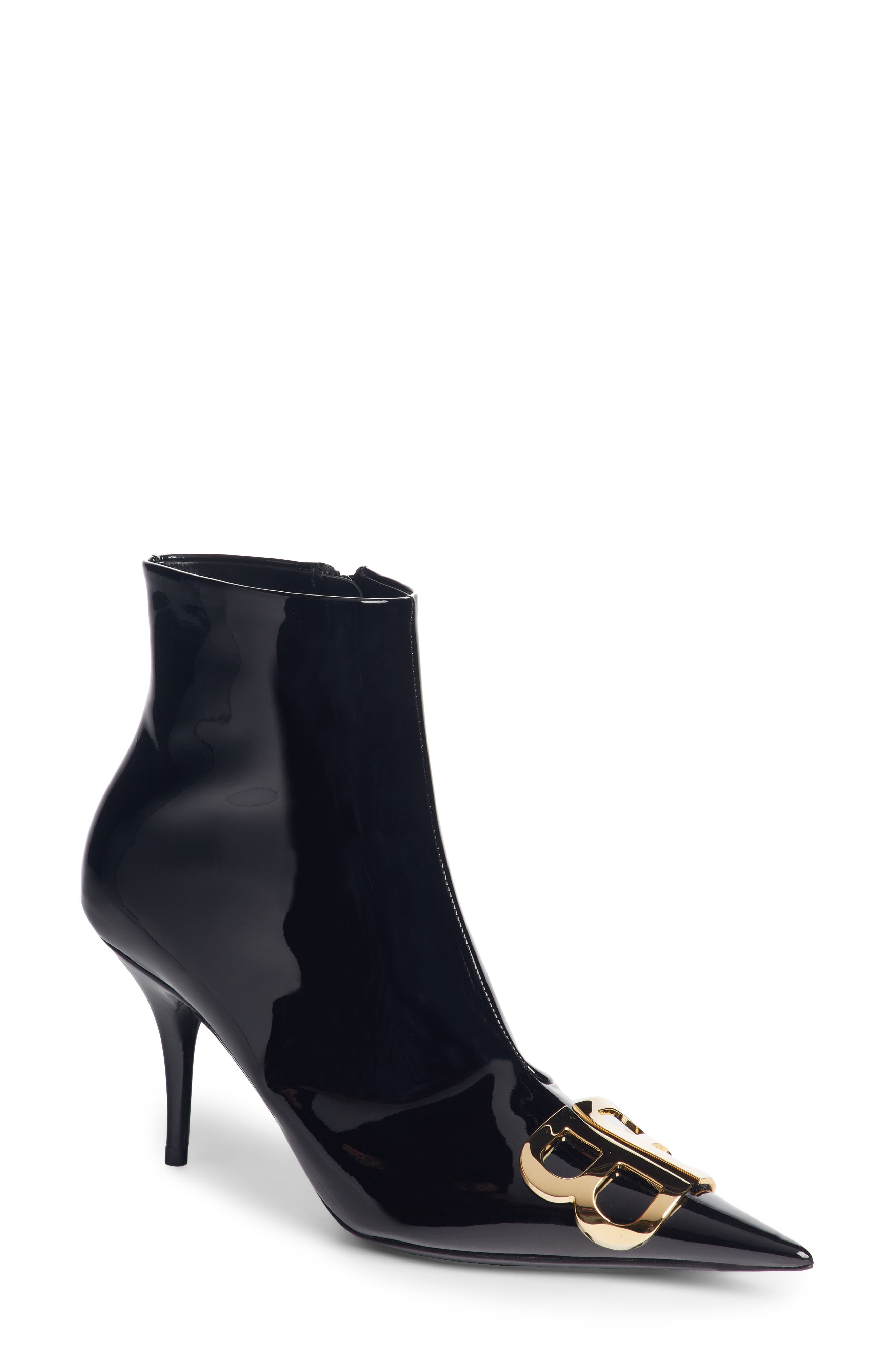 Balenciaga BB Pointy Toe Bootie (Women) Nordstrom