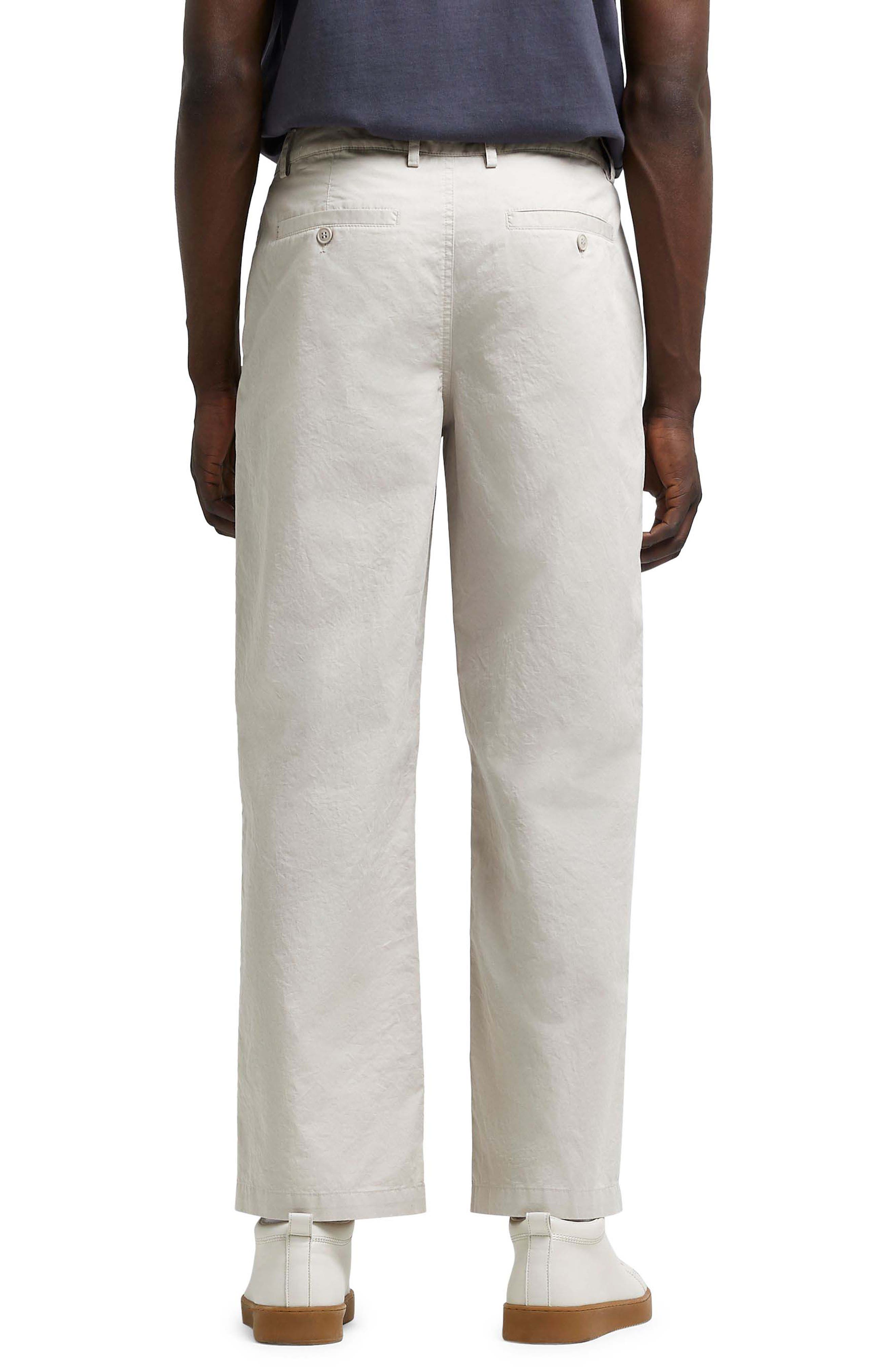 River Island Wide Leg Chino Pants 