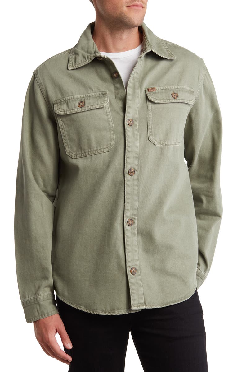 Buffalo Jeans Jorge Cotton Twill Shirt Jacket | Nordstromrack
