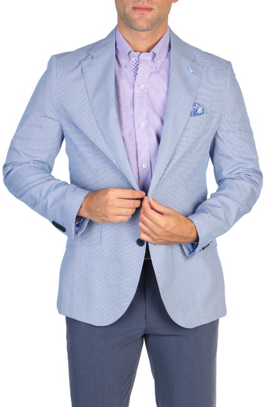 Tailorbyrd Minihoundstooth Sport Coat In Blue