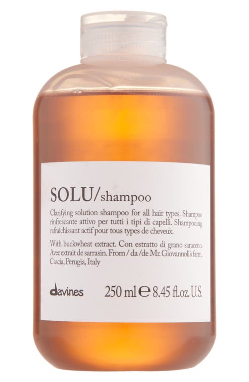 Davines Solu Shampoo In No Color