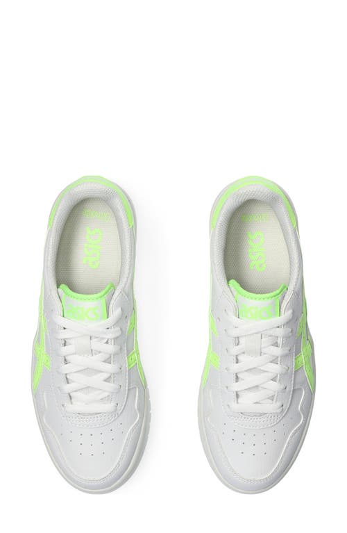 Shop Asics ® Japan S Pf Platform Sneaker In White/illuminate Green