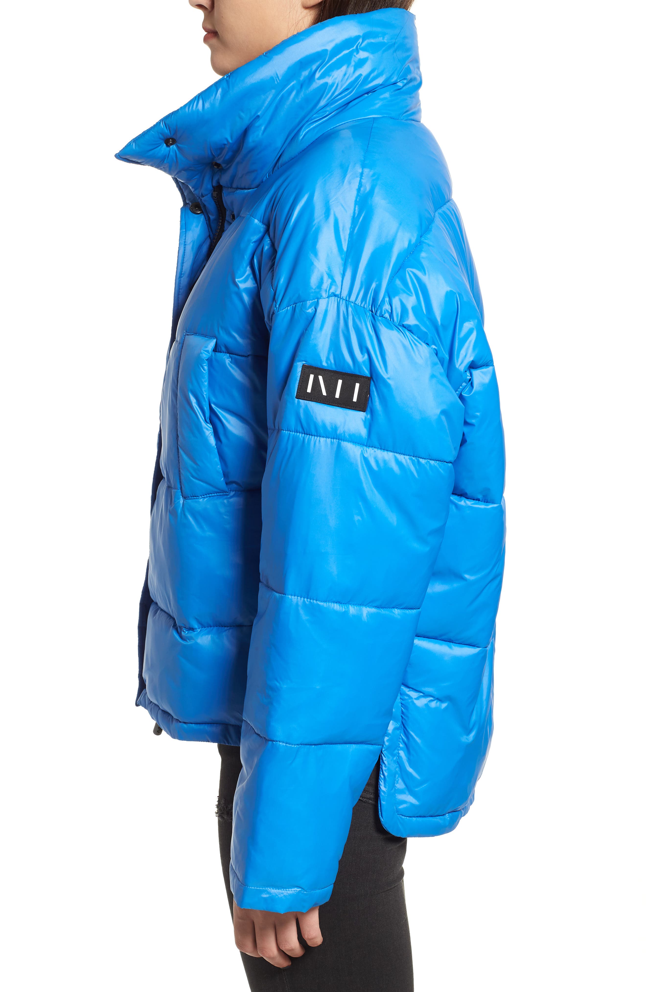 nvlt funnel neck puffer jacket