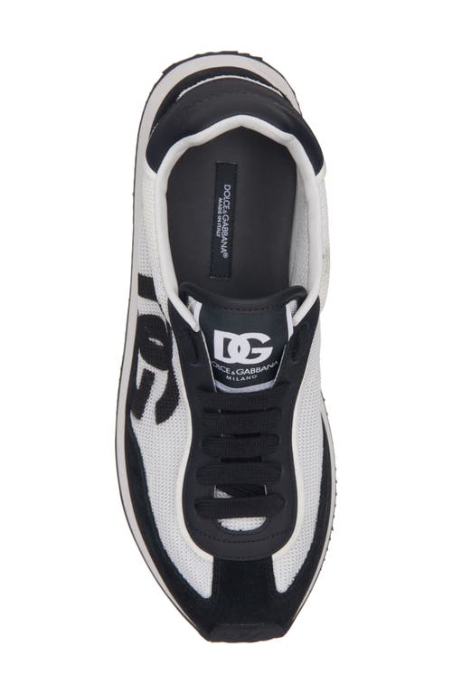 Shop Dolce & Gabbana Dolce&gabbana Dg Cushion Sneaker In Bianco/nero