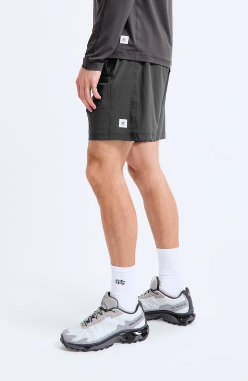 Reigning Champ 7-inch Training Shorts In Carbon