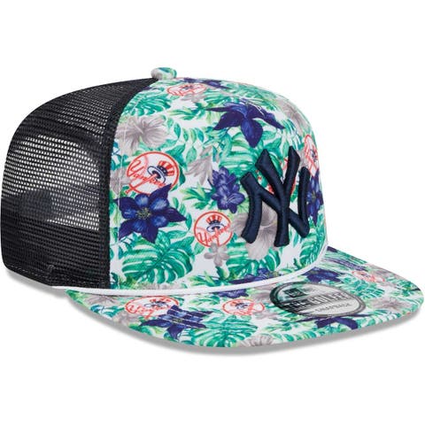 Detroit Tigers Hat New Era 9Fifty Floral Bill Hawaiian Tropical Women’s Cap  MLB