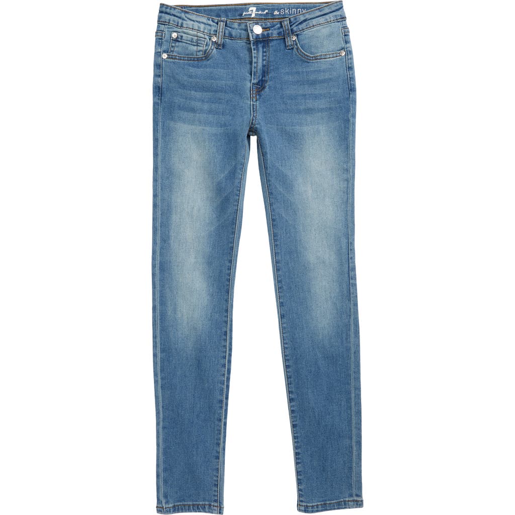 7 For All Mankind Kids' The Skinny Stretch Jeans In Chelsea