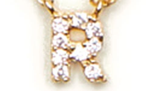 Petit Moments Call Me By Your Name Initial Pendant Necklace In Gold - R