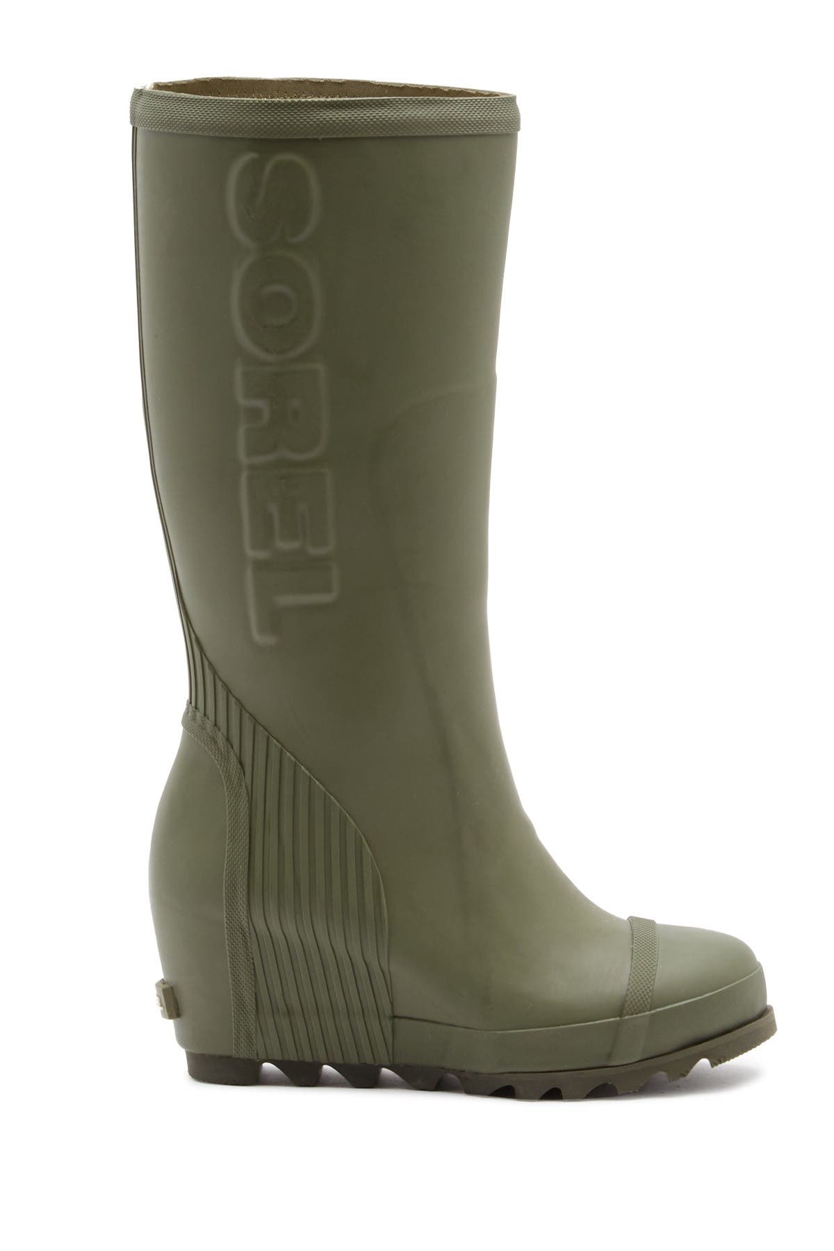 sorel wedge rain boots