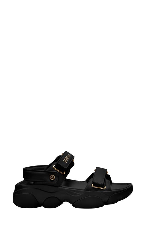 Jordan Women's Deja Sandals In Black/metallic Gold