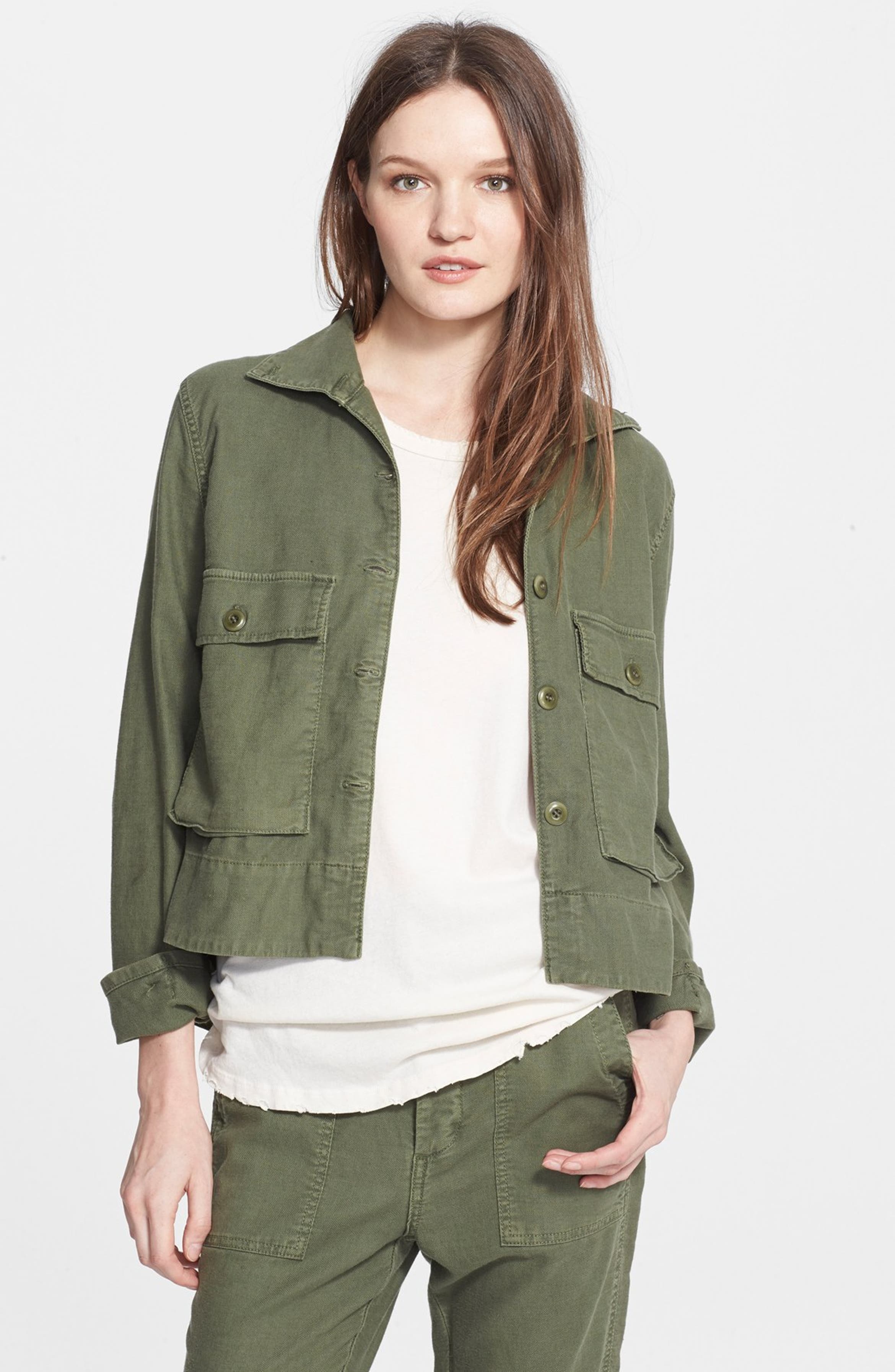 THE GREAT. 'The Swingy' Army Jacket | Nordstrom