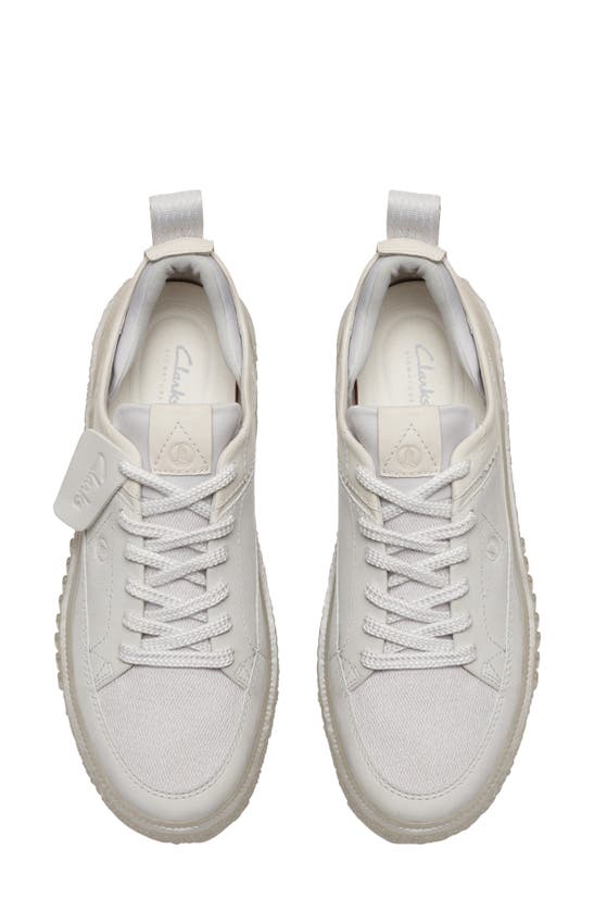 Shop Clarks (r) Somerset Lace Sneaker In Off White Nubuck