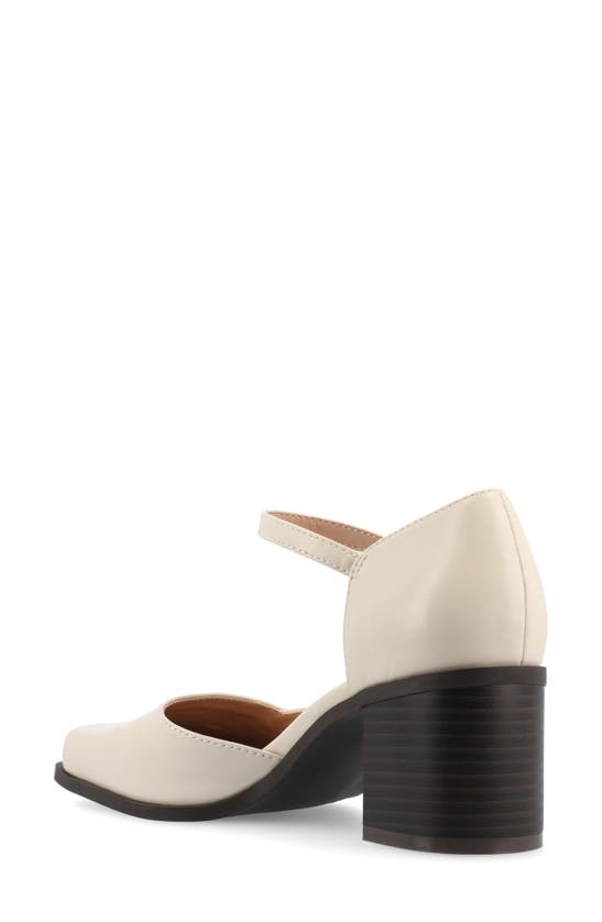 JOURNEE COLLECTION JOURNEE COLLECTION EVANGELINE BLOCK HEEL PUMP