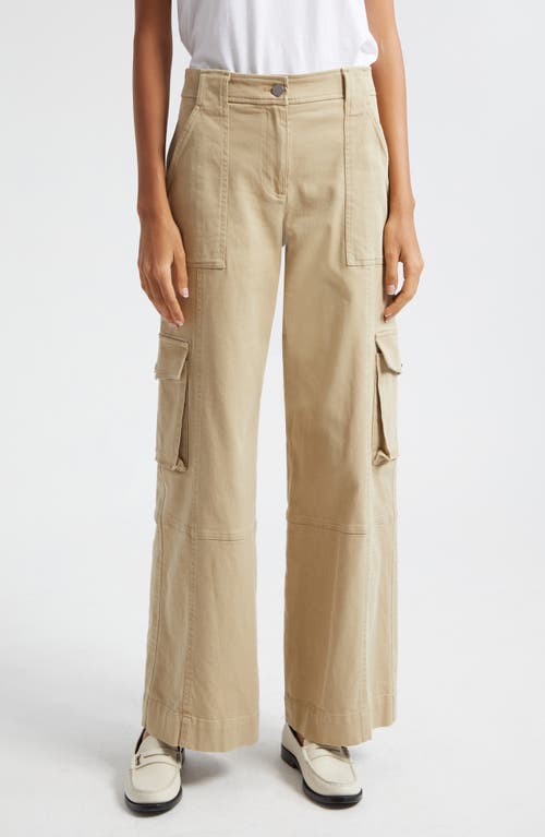 TWP Coop High Waist Cargo Pants in Khaki