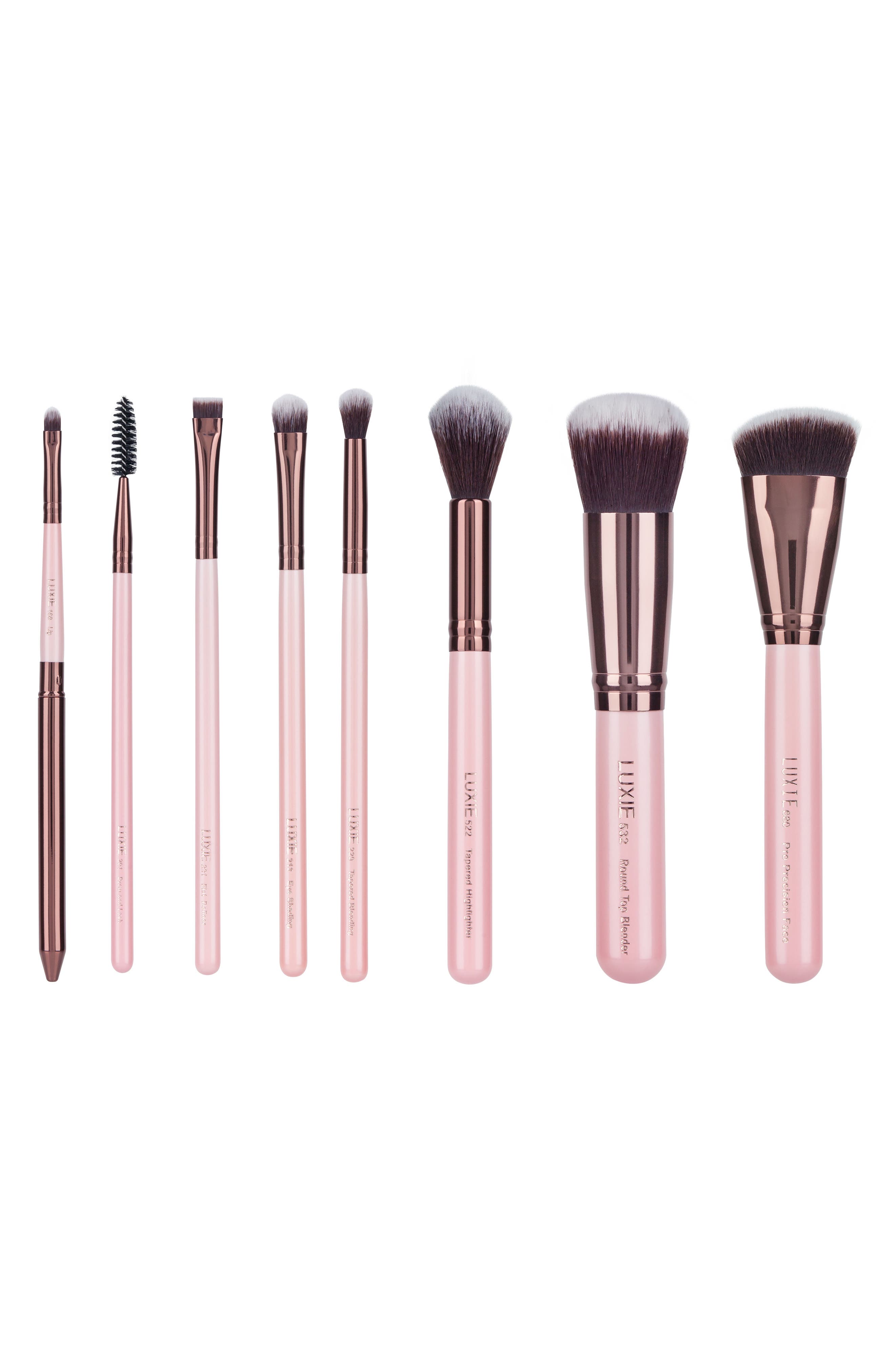 Luxie Rose Gold Complete Face Brush Set Nordstrom