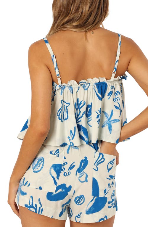 Petal And Pup Petal & Pup Airlie Tropical Camisole In Blue