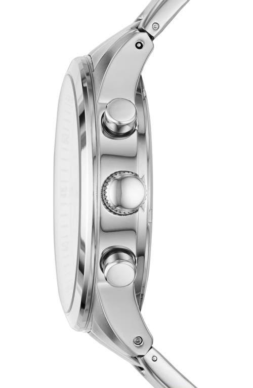 Fossil Flynn Chronograph Stainless Steel Watch, 46mm In No Color