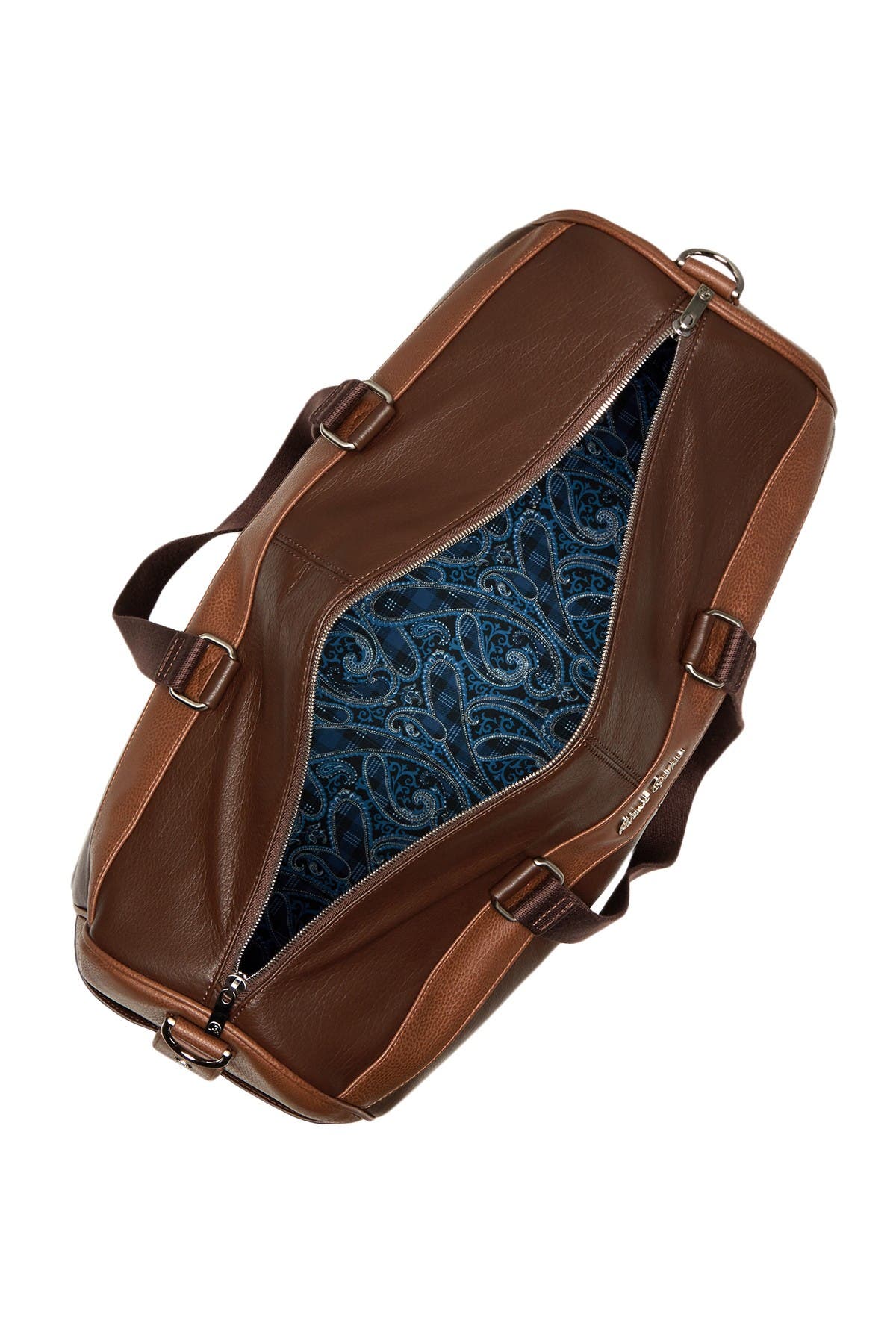 robert graham siran leather duffle bag