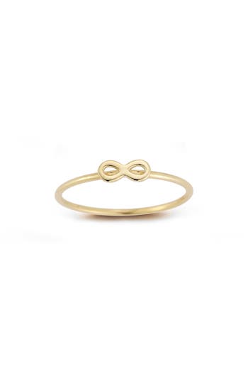 Ember Fine Jewelry 14k Gold Infinity Ring In Gold
