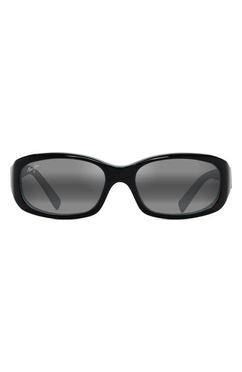 MAUI JIM MAUI JIM PUNCHBOWL 54MM POLARIZED RECTANGULAR SUNGLASSES