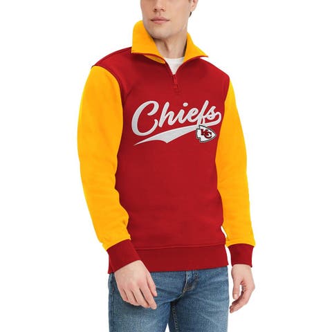 Tommy Hilfiger Mens Kansas City Chiefs Sweatshirt, Grey, Medium