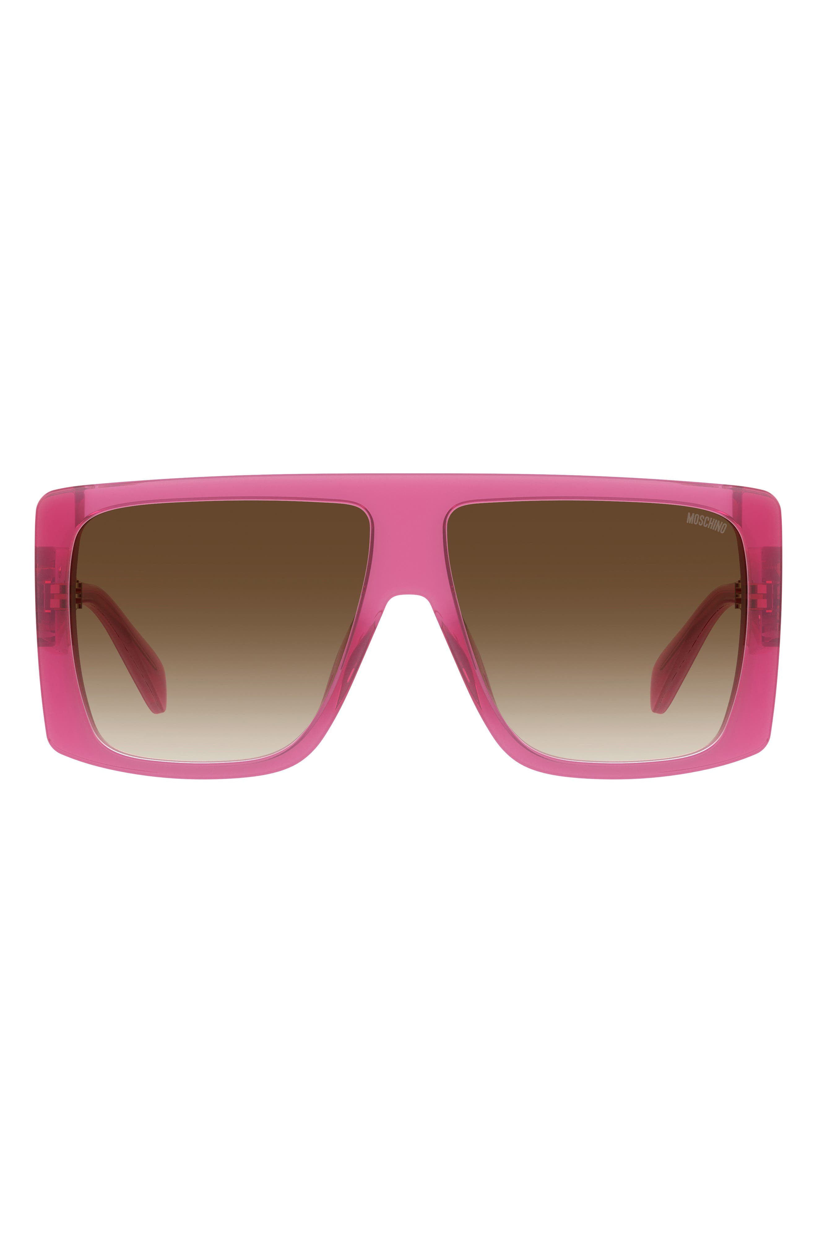 pink moschino sunglasses