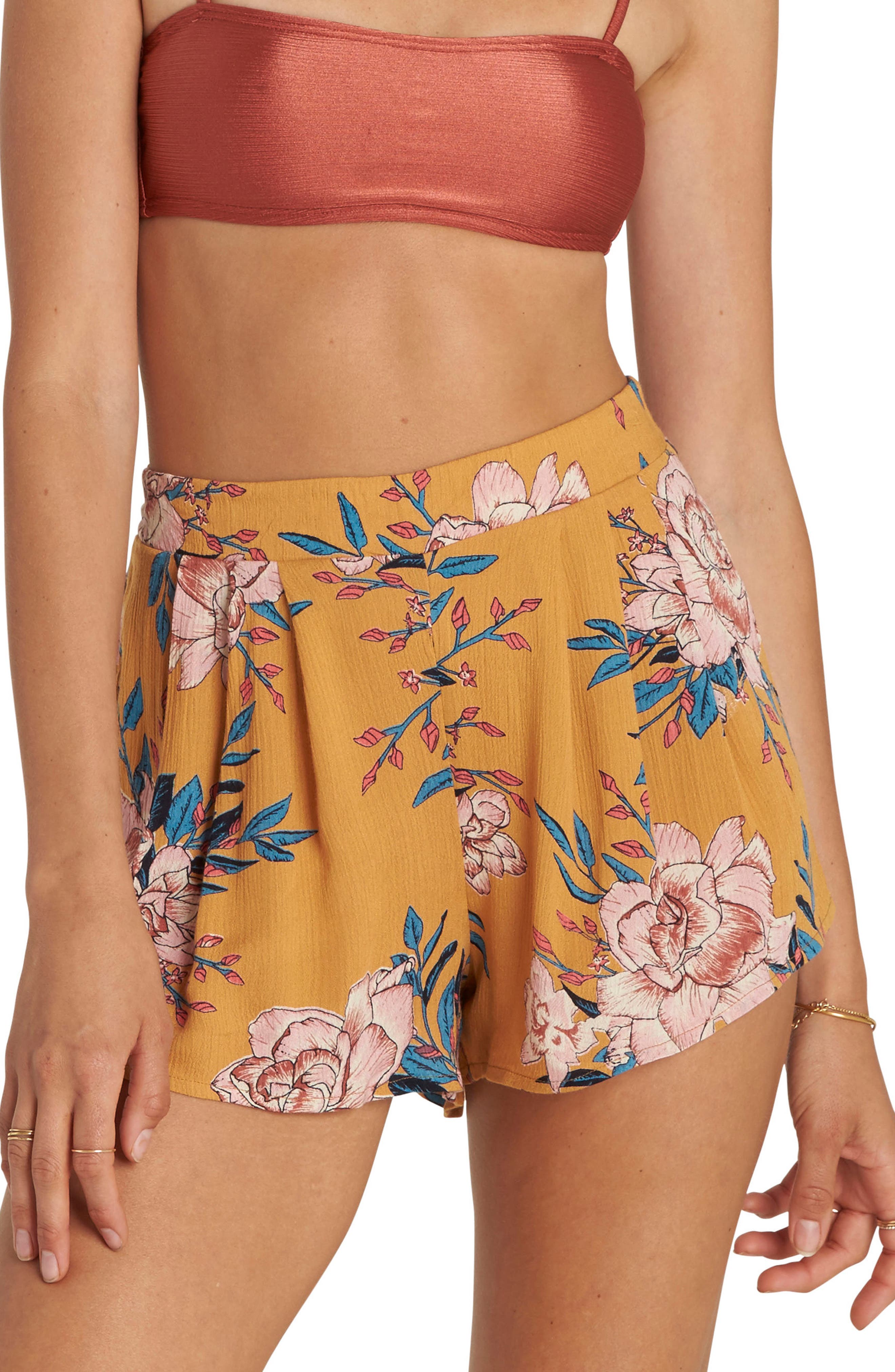 billabong high waisted shorts