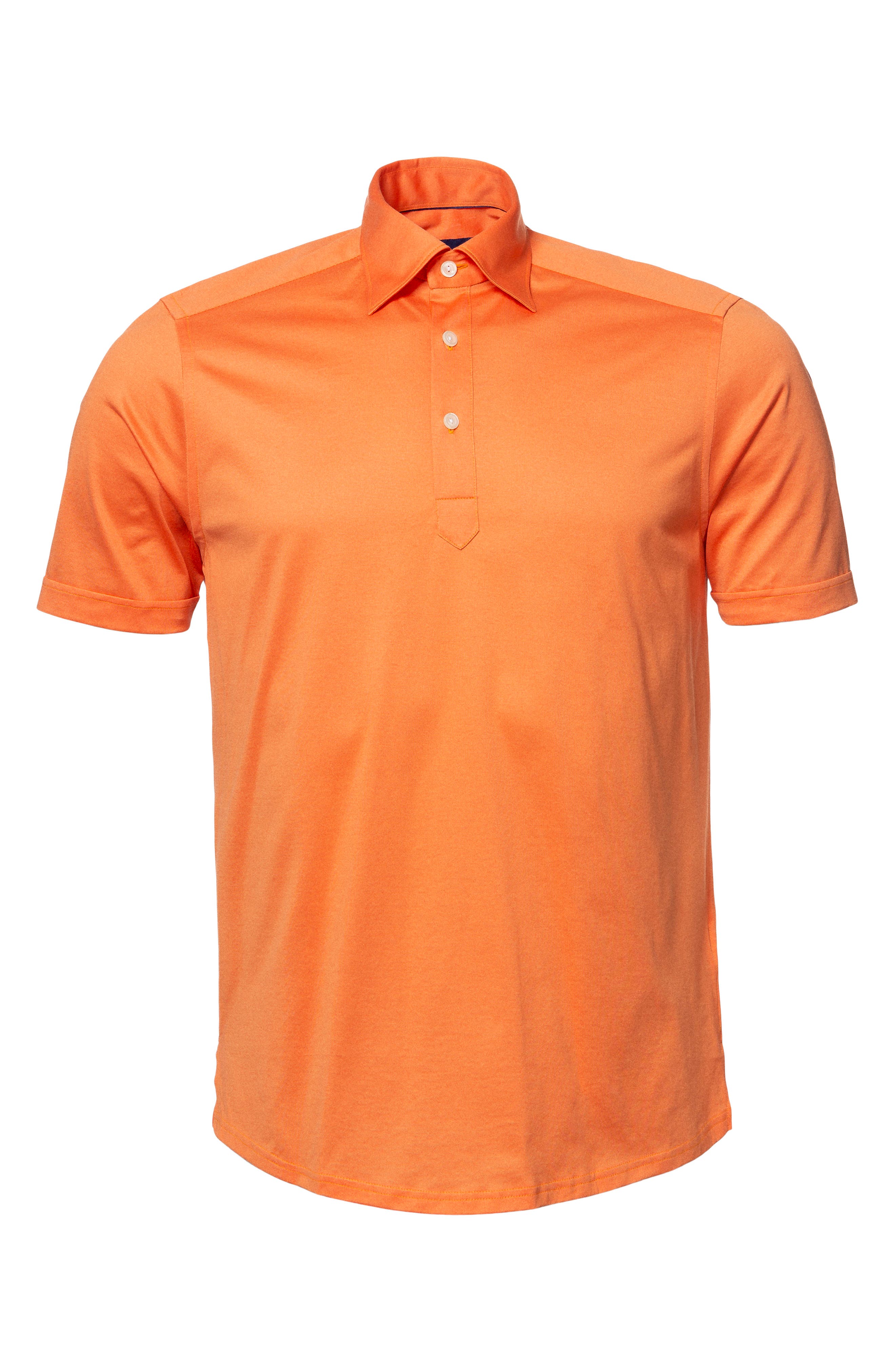 orange polo tee