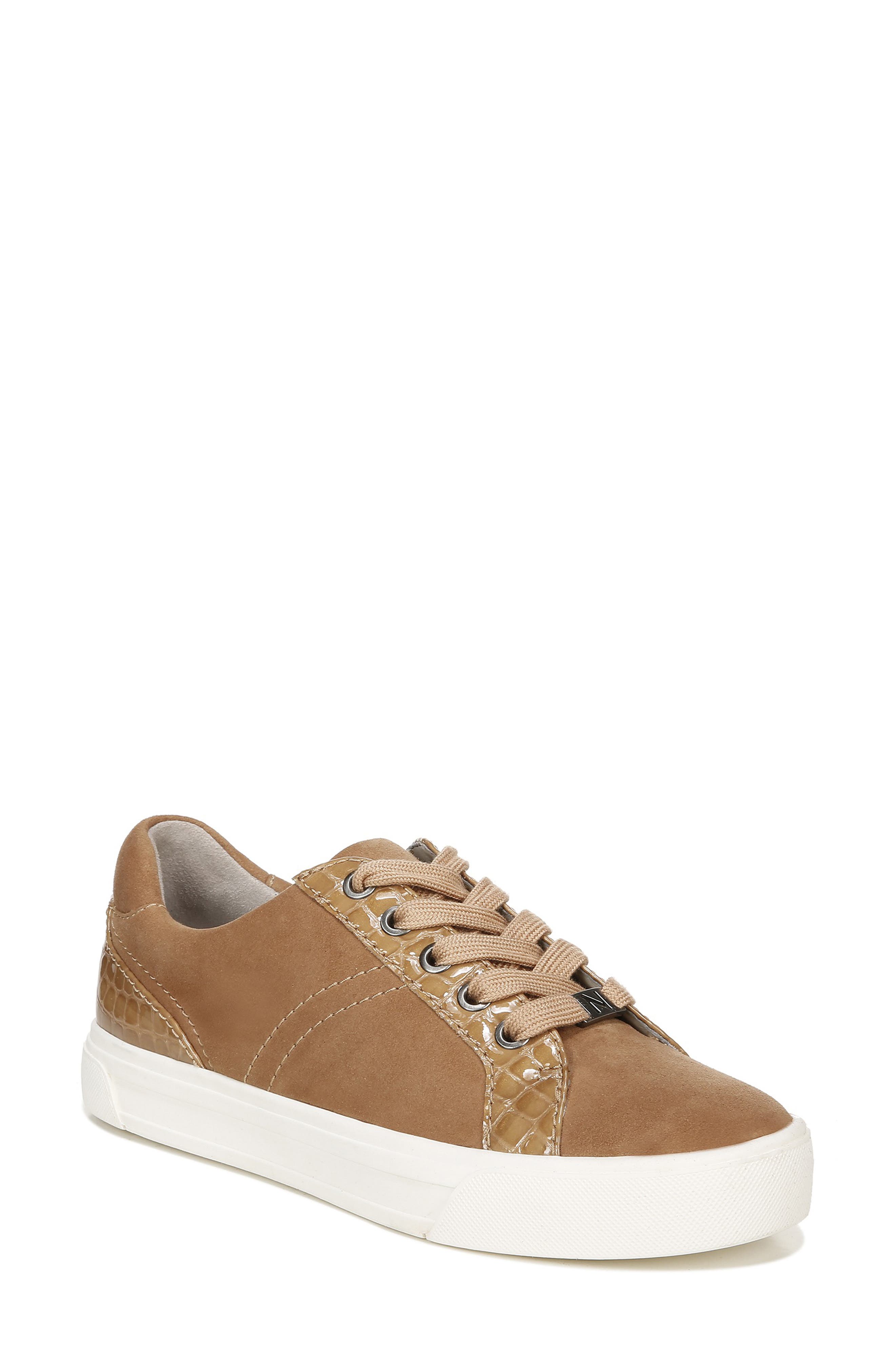 suede athletic shoes