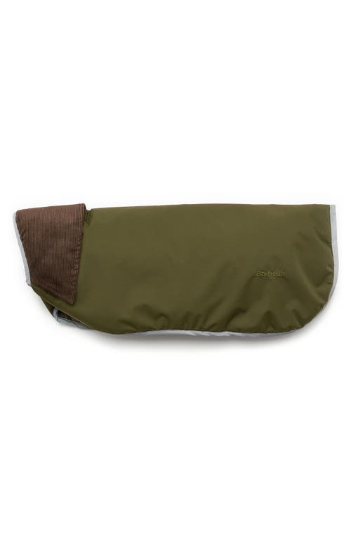 Barbour Monmouth Waterproof Dog Coat in Olive at Nordstrom, Size X-Small