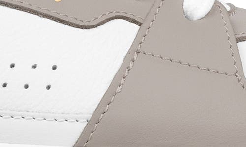 Shop Axel Arigato Dice Lo Sneaker In White/dark Brown