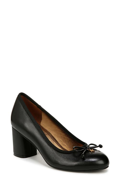 Naturalizer Sienna Block Heel Pump In Black